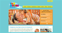 Desktop Screenshot of lasnubescentroinfantil.com